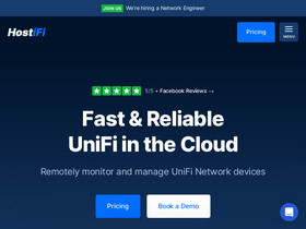 'hostifi.com' screenshot