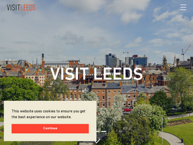 'visitleeds.co.uk' screenshot