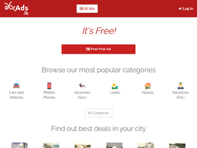 'maruads.lk' screenshot