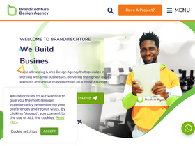 'branditechture.agency' screenshot