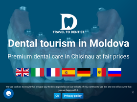 'traveltodentist.com' screenshot