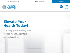 Lounge Doctor website screenshot