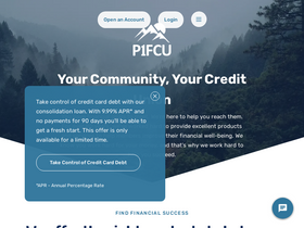 'p1fcu.org' screenshot
