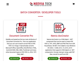 'neevia.com' screenshot
