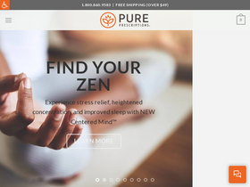 'pureprescriptions.com' screenshot