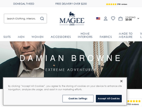 'magee1866.com' screenshot