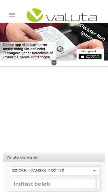 valuta.dk