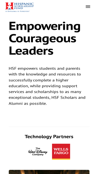 Hispanic Scholarship Fund: Partners