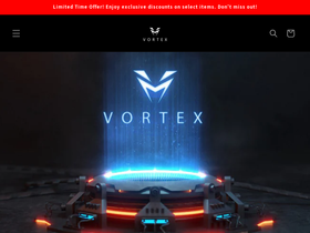 vortexkart.com homepage screenshot