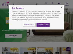 'dfs.ie' screenshot