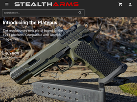 'stealtharms.net' screenshot