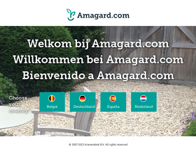 'amagard.com' screenshot