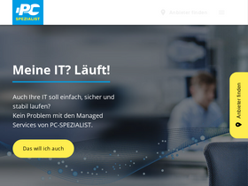 'pcspezialist.de' screenshot