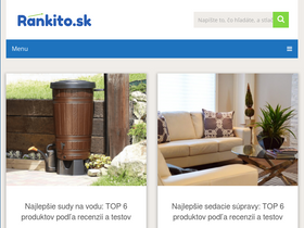 'rankito.sk' screenshot