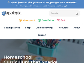'apologia.com' screenshot
