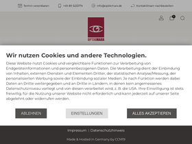 optikmarx.de homepage screenshot