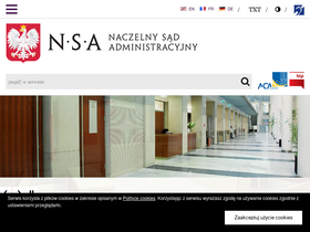 'nsa.gov.pl' screenshot