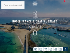 hotel-chateaubriand-st-malo.com