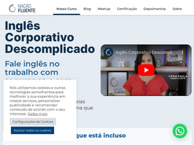 'nacaofluente.com' screenshot