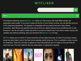 'myflixer.onl' screenshot