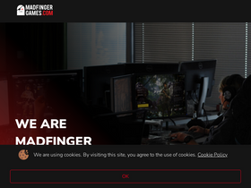 'madfingergames.com' screenshot
