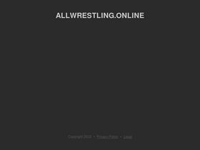 allwrestling.online Traffic Analytics Ranking Stats Tech Stack