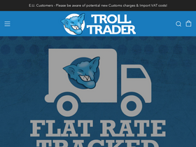 'thetrolltrader.com' screenshot