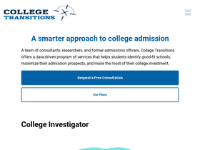 'collegetransitions.com' screenshot