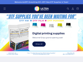 Ultra Digisupply website screenshot