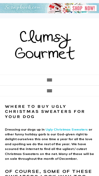clumsygourmet.com