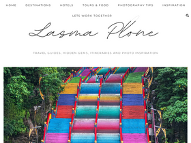 'lasmaplone.com' screenshot