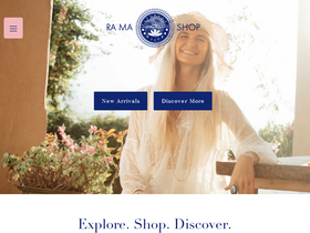 ra-ma.shop homepage screenshot