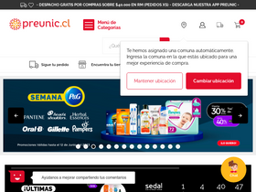 'preunic.cl' screenshot