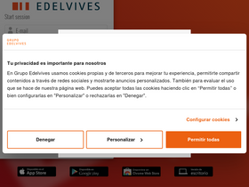 'edelvivesdigital.com' screenshot