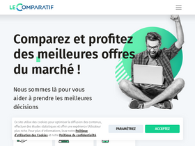 'lecomparatif.com' screenshot
