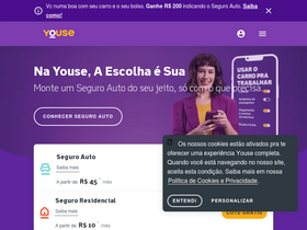 'youse.com.br' screenshot