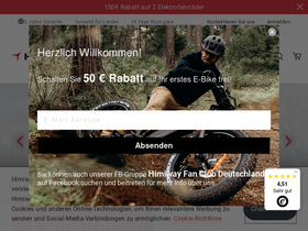 'himiwaybike.de' screenshot