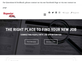 'ethiopianreporterjobs.com' screenshot