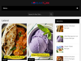 'koreanturk.us' screenshot