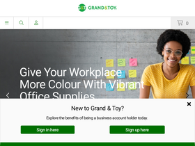 'grandandtoy.com' screenshot