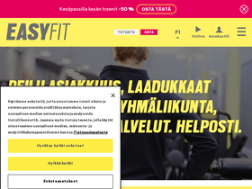 'easyfit.fi' screenshot