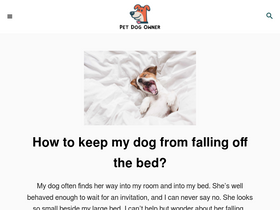 'petdogowner.com' screenshot