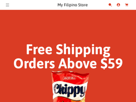 usafilipinostore.com homepage screenshot