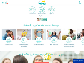 'prima.com.tr' screenshot