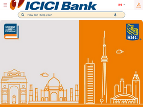 'infinity.icicibank.ca' screenshot
