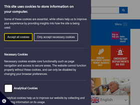 'esht.nhs.uk' screenshot