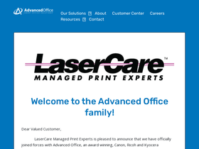 'lasercare.com' screenshot