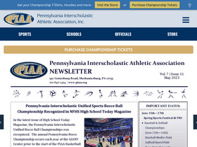 'piaa.org' screenshot