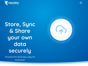 'racaty.io' screenshot