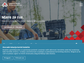 'hzz.hr' screenshot